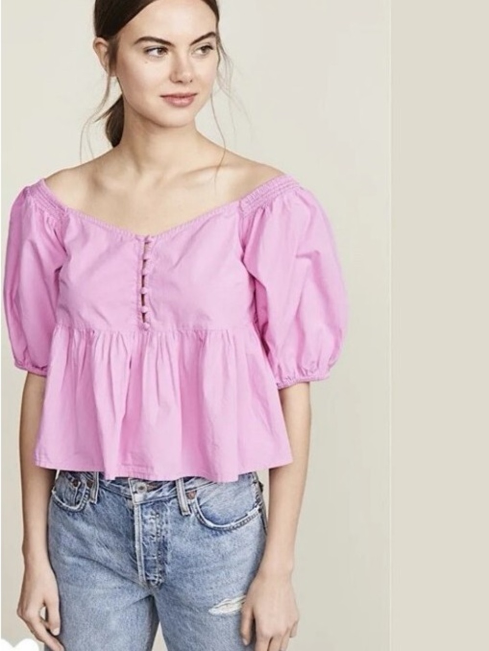 Free People Veronica Sweetheart Top